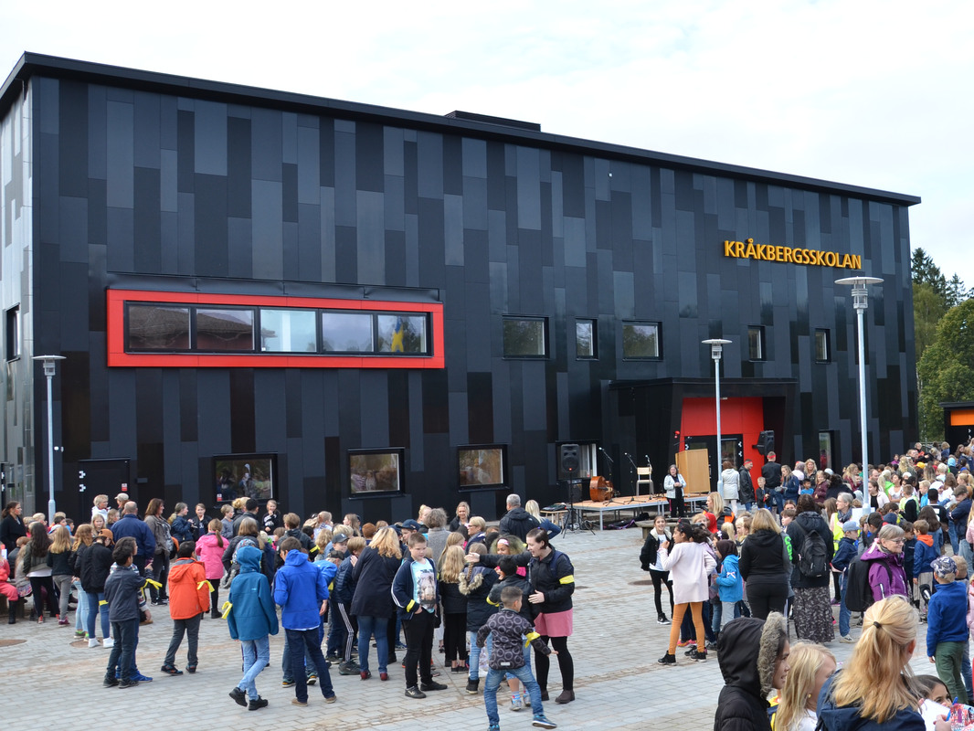 Bild: Invigning av Kråkbergsskolan 2017