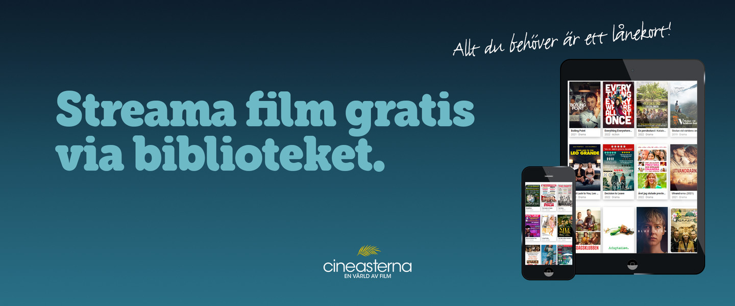 Cineasterna Strömma film gratis på biblioteket